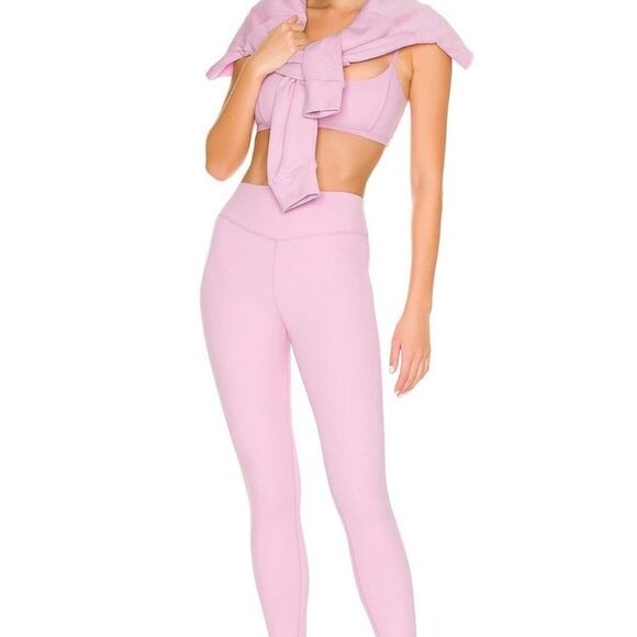 WeWoreWhat Lilac V-shaped Leggings Size Medium - Picture 4 of 13